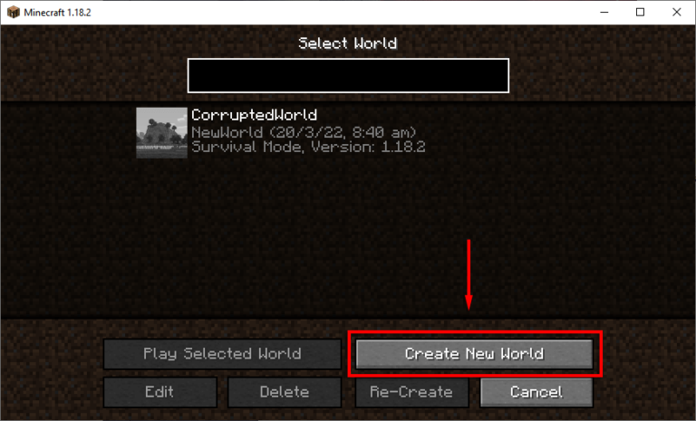 How to Fix a Corrupted Minecraft World or Restore From Backup