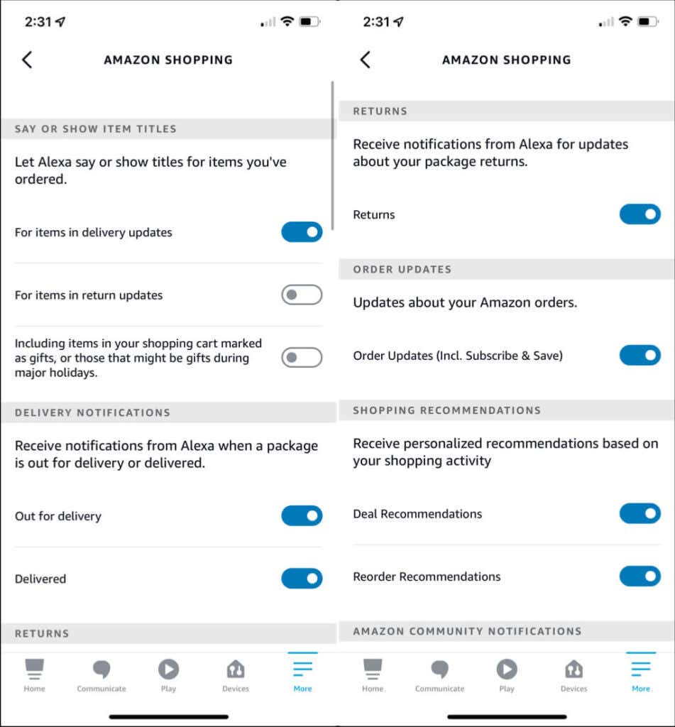 Check on Your Orders, Returns, and Deliveries image 3 - 11-AlexaShoppingNotifications-Mobile