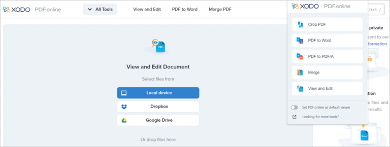 google chrome pdf editor