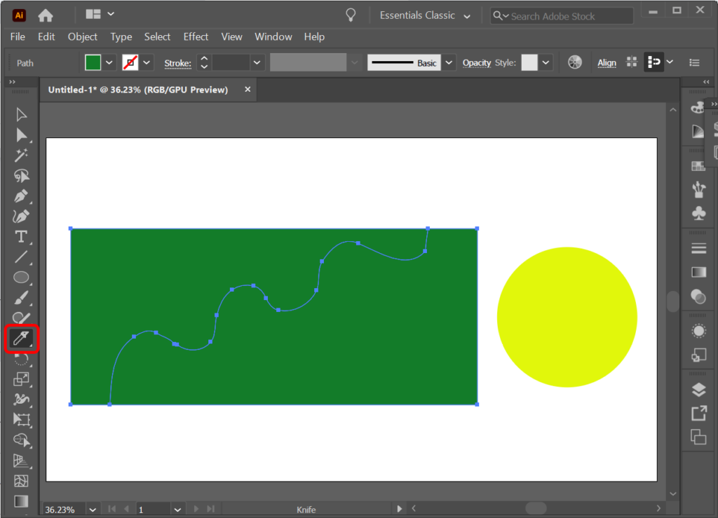 How to Cut Out a Shape in Illustrator - 43