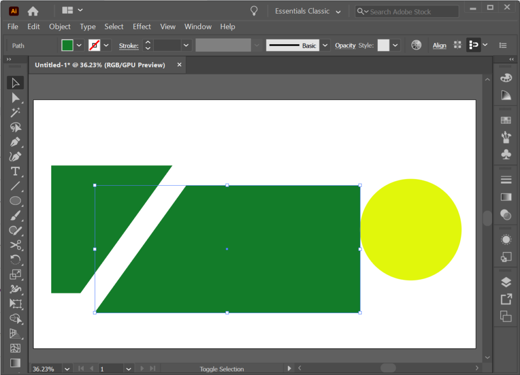 How to Cut Out a Shape in Illustrator - 92