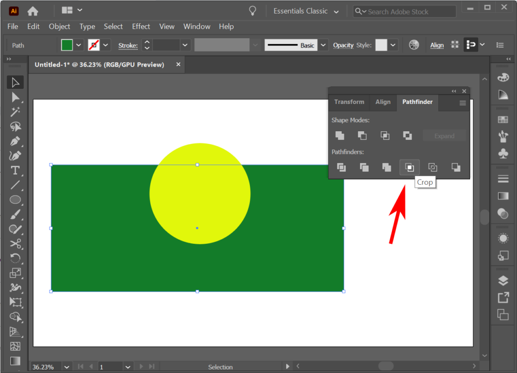 How to Cut Out a Shape With the Crop Tool image 2 - image-88