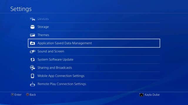 How to Delete Game Data on PS4