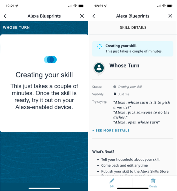 How To Create Skills With Alexa Blueprints