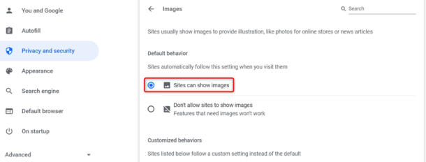 How To Fix Images Not Loading In Chrome