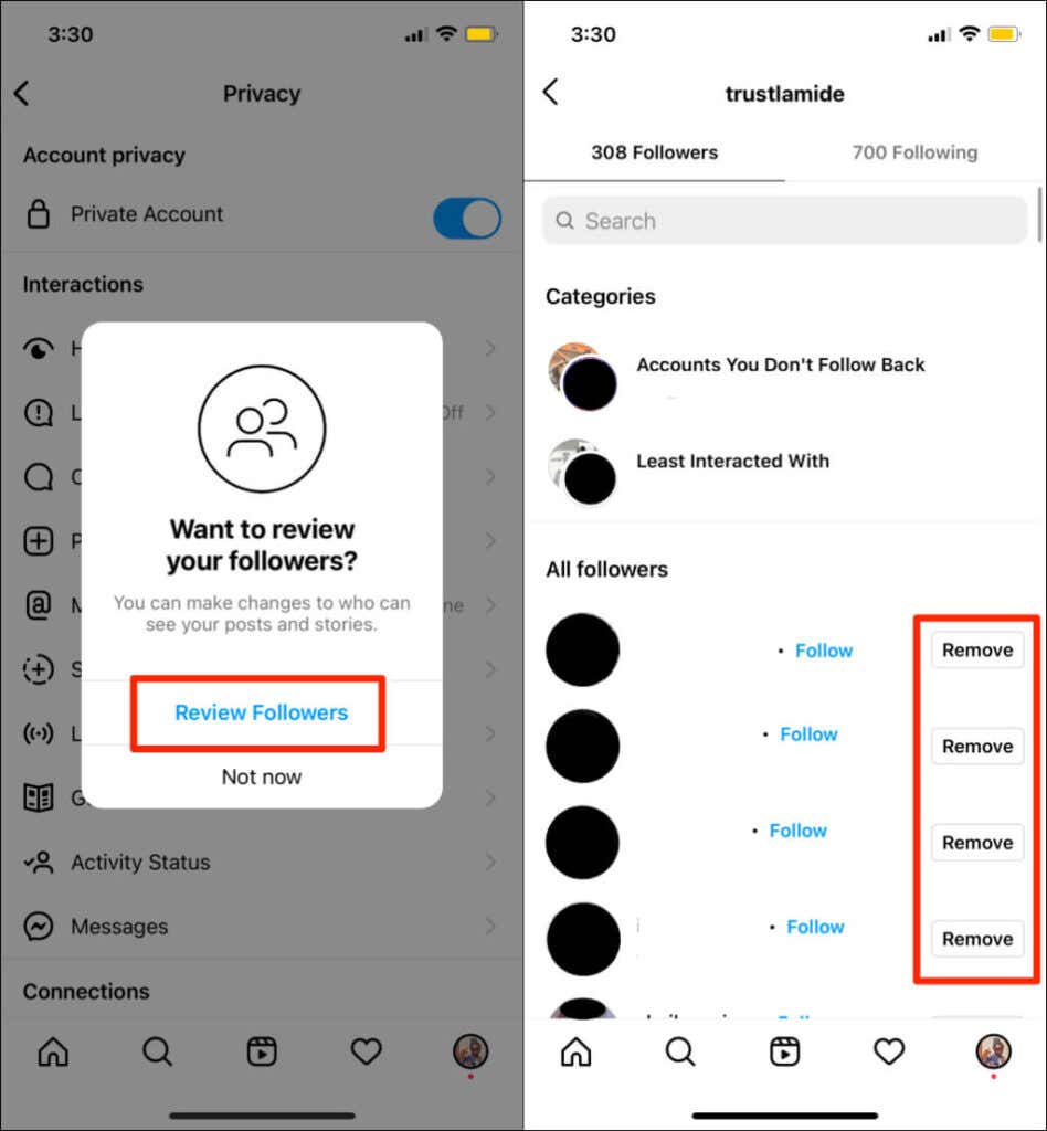 Take Charge of Instagram Story Views image 2 - 10-make-instagram-profile-private-01