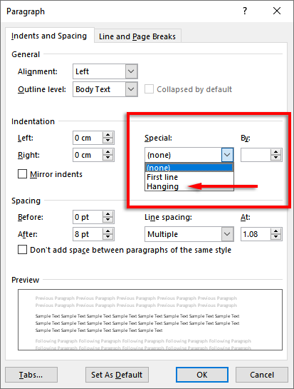How to Set Up the MLA Format in Word image 15