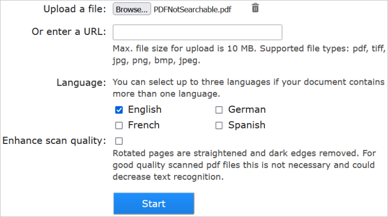 How To Make A Pdf Searchable