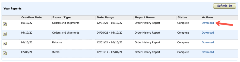 How to View and Download Your Amazon Order History