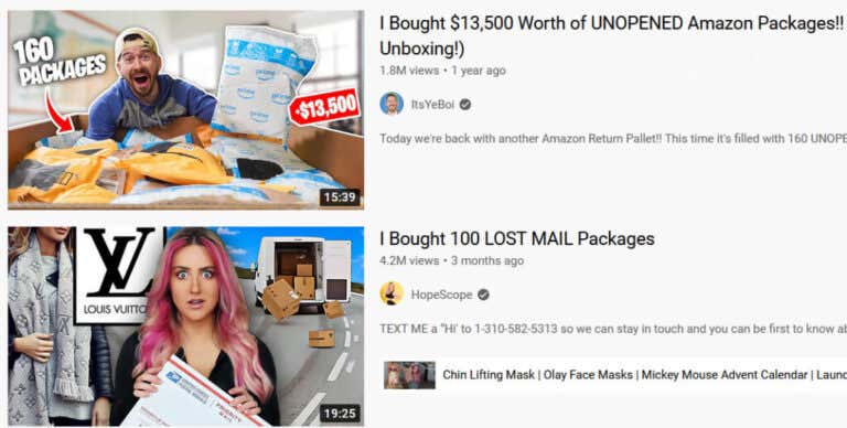 amazon unclaimed packages reddit