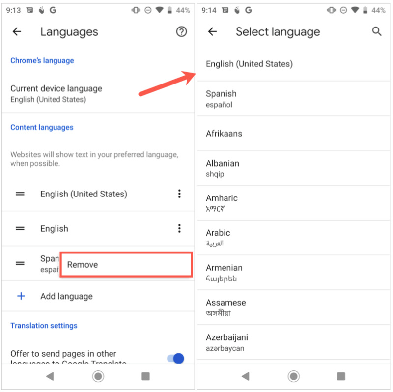 how to change language in google chrome video