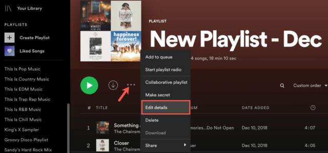 How to Customize Spotify Playlist Cover Photos