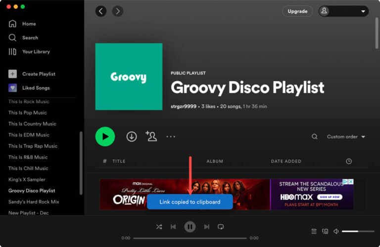 How to Share a Spotify Playlist