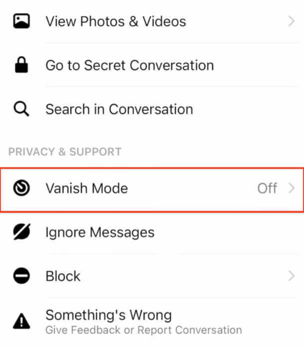 How to Use Vanish Mode on Facebook Messenger