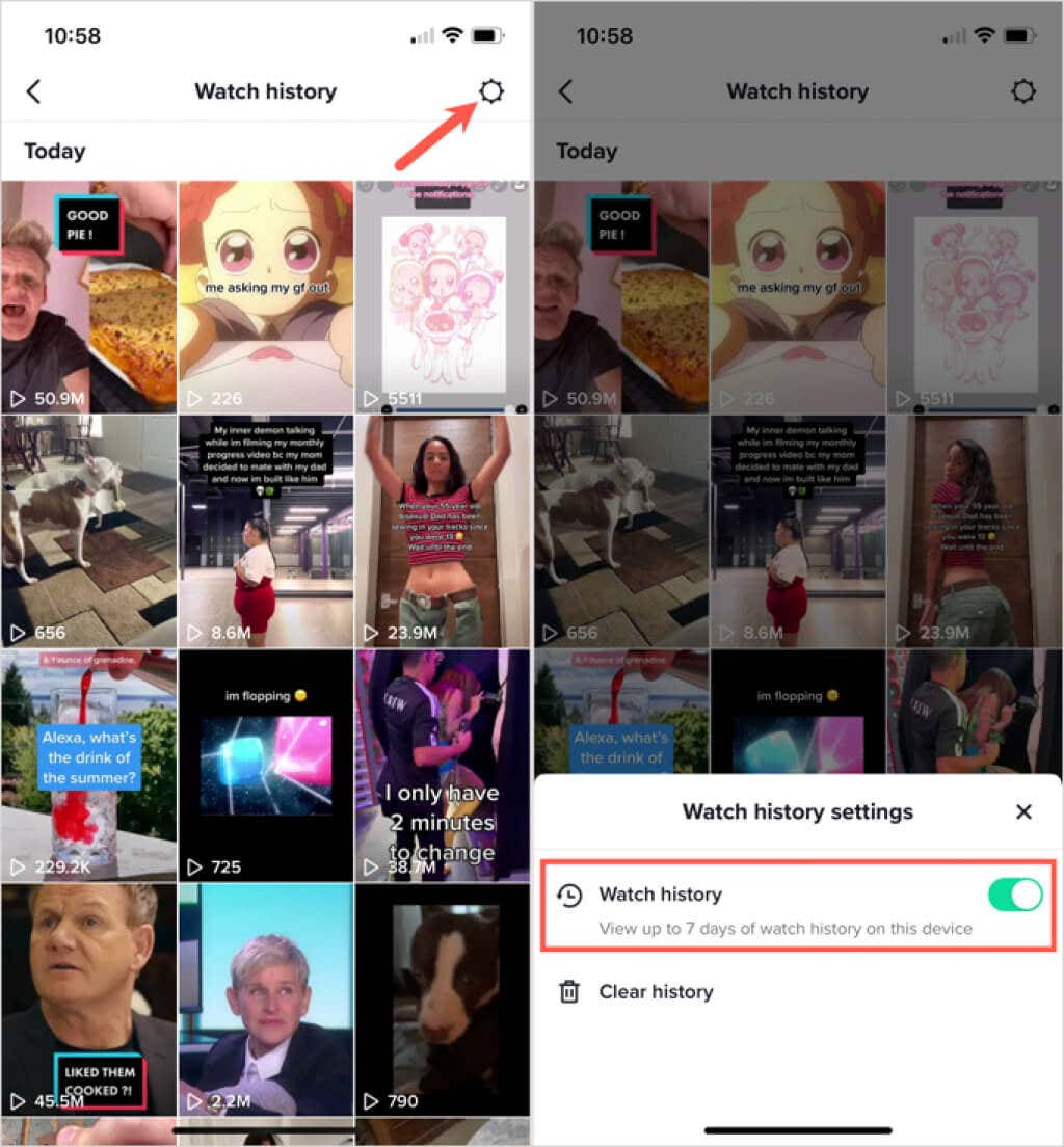 Tiktok Watch History How To See Videos You Ve Watched | technotips