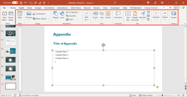 How To Add An Appendix To Your PowerPoint Presentation