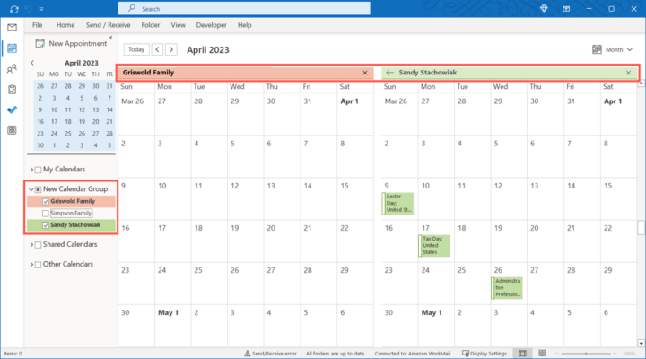 How To Create A Calendar Group In Microsoft Outlook