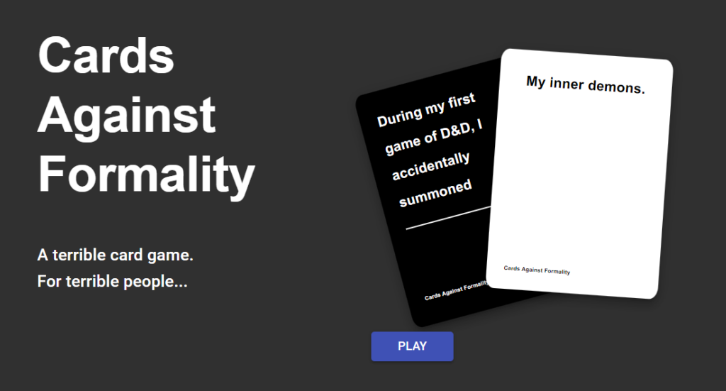 Cards Against Formality: A Polished Experience image - 2023-04-30-1