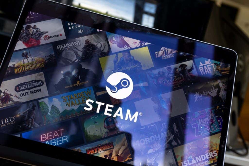 8 Ways to Fix Steam - Steam app on PC screen. Steam is a video game digital distribution service and storefront by Valve.'s Communicating With Server Error image