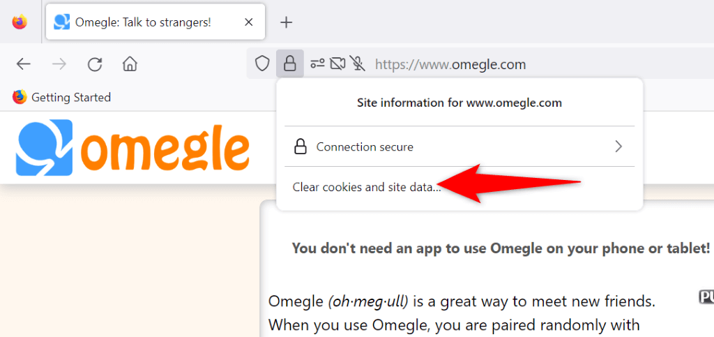 Clear Your Web Browser Cookies image 2 - how-to-fix-omegles-error-connecting-to-server-issue-5-compressed