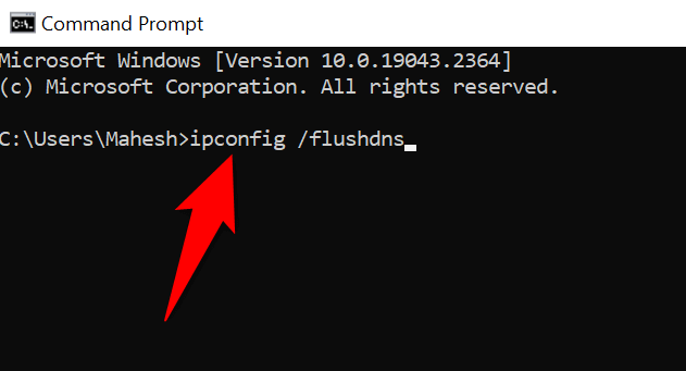 Flush Your Computer’s DNS Cache image - how-to-fix-omegles-error-connecting-to-server-issue-7-compressed