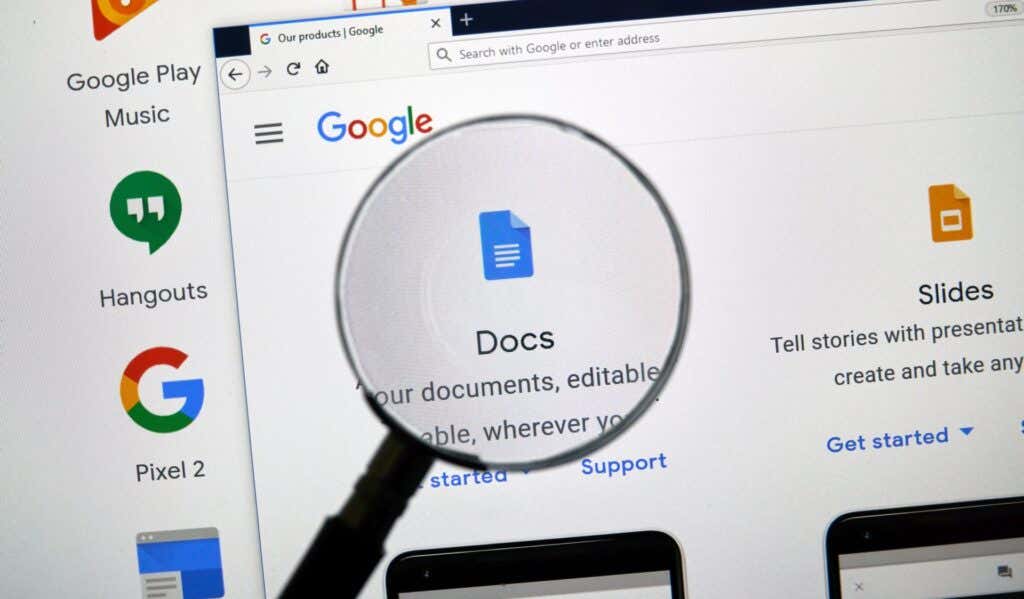 10 Ways to Organize Documents in Google Docs image - Google Docs logo