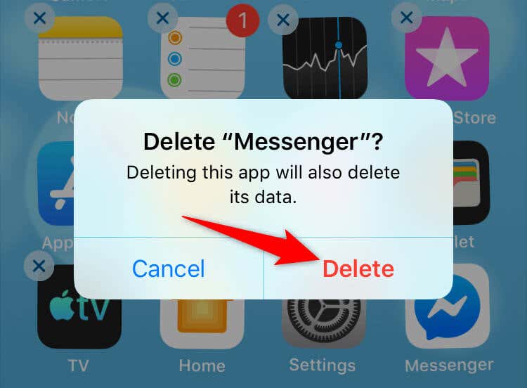 Uninstall and Reinstall Messenger on Your Phone image 2 - facebook-messenger-notification-wont-go-away-8-ways-to-fix-it-11-compressed