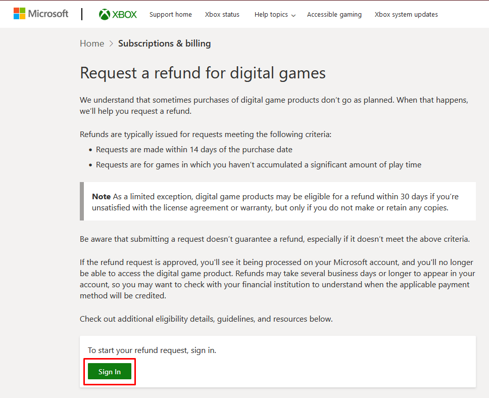 MS investigating Xbox Live refund customer service complaints