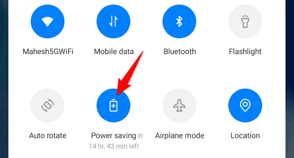 Disable Power Saving Mode on OnePlus Android Phones image - how-to-turn-off-battery-saver-on-any-device-5-compressed