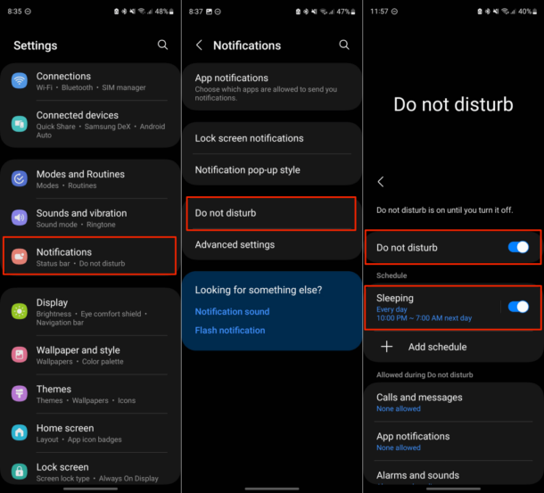 How to Turn Off Do Not Disturb on Android