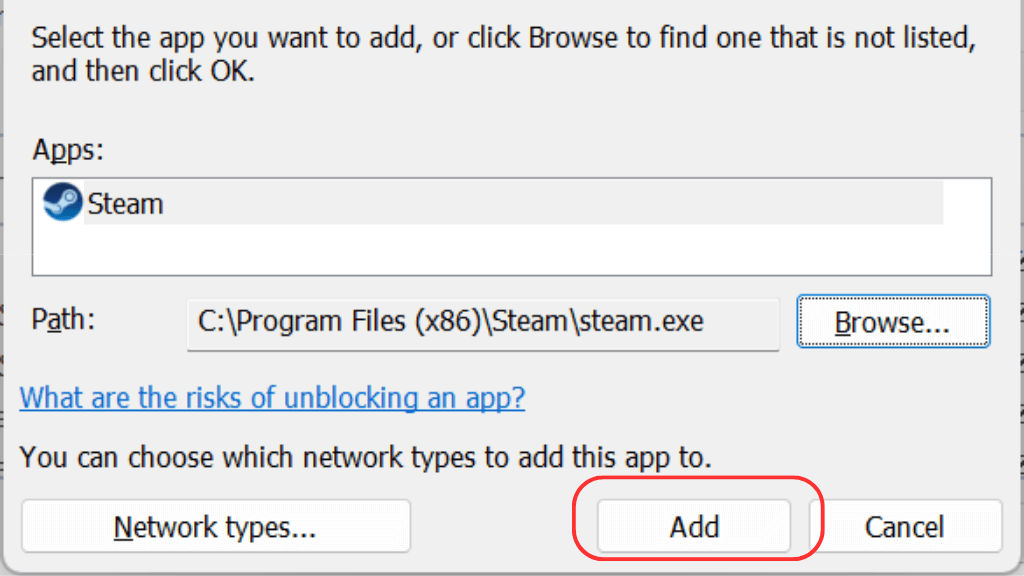 Review Your Firewall and Antivirus Settings image 7 - top-15-ways-to-fix-steam-error-code-e20-11-compressed