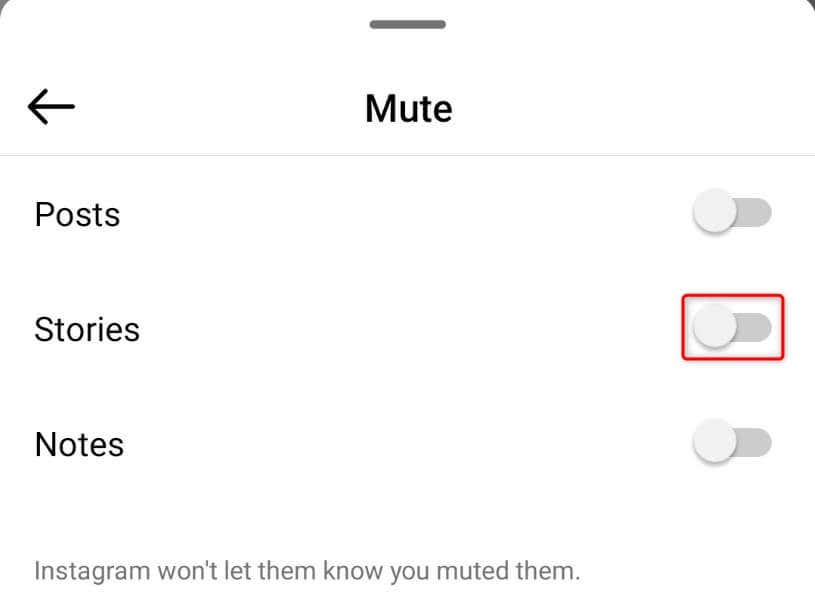 Reason 5: You Have Muted the User’s Stories image - why-does-instagram-say-this-story-is-unavailable-5-compressed