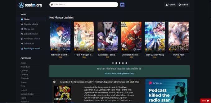 Anime&Manga-Hub - Anime and Manga Online HTML5 Website Template #319786