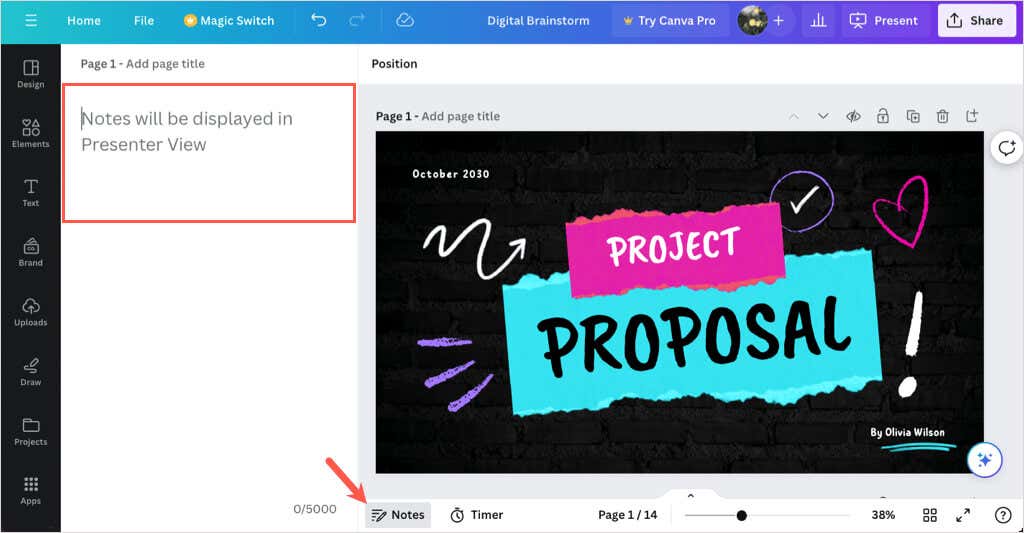 Set Up the Presentation image - how-to-create-and-share-a-canva-presentation-4-compressed