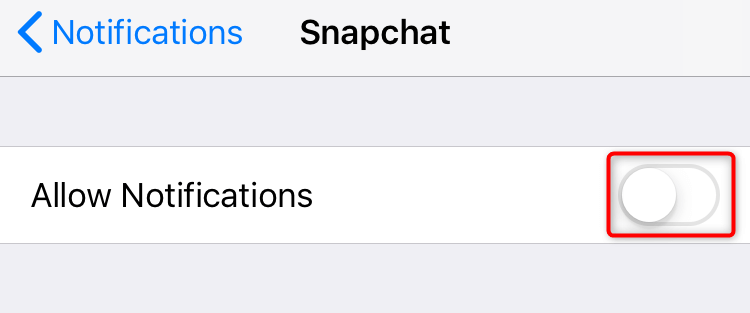 How to Disable All Snapchat Alerts on Apple iPhone image - how-to-turn-off-snapchat-notifications-or-back-on-3-compressed