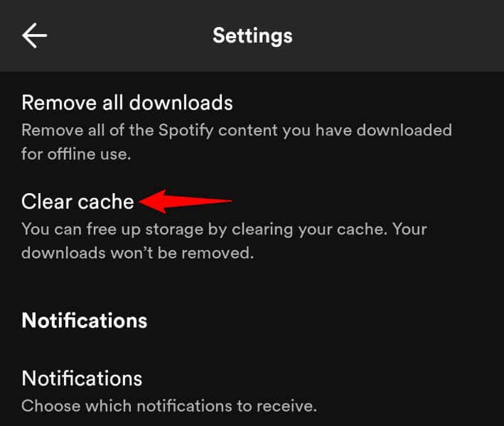 Clear Spotify’s App Cache image - spotify-search-not-working-9-ways-to-fix-it-6-compressed