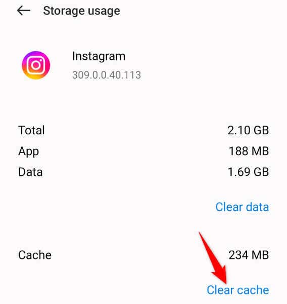 Clear Instagram’s App Cache on Android image - how-to-fix-instagram-notes-not-showing-4-compressed