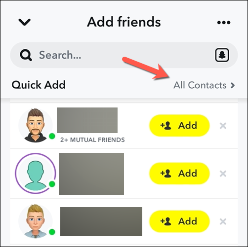 Sharing your contacts with Snapchat to find new friends - how-to-see-mutual-friends-on-snapchat-ott-7-compressed